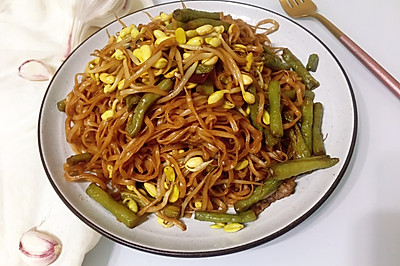 豆角焖面