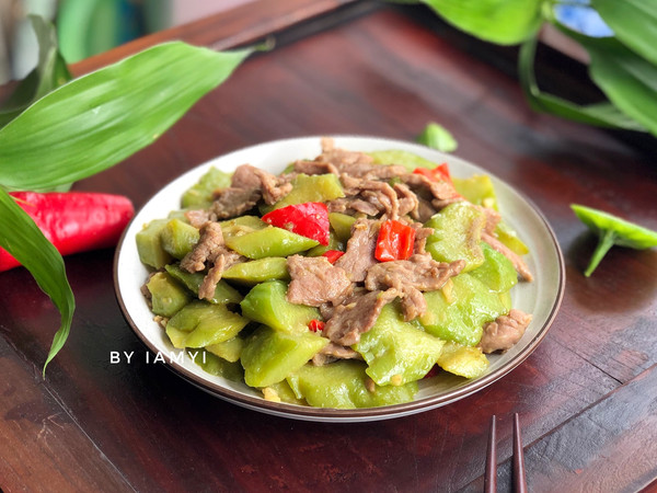 苦瓜炒牛肉