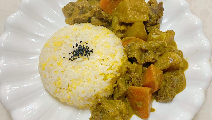 咖喱土豆牛腩饭