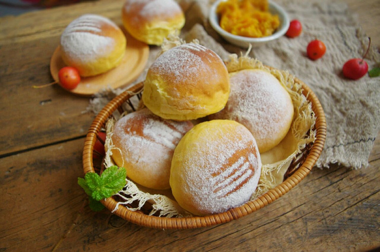 红薯豆沙软面包（冷藏中种法）的做法