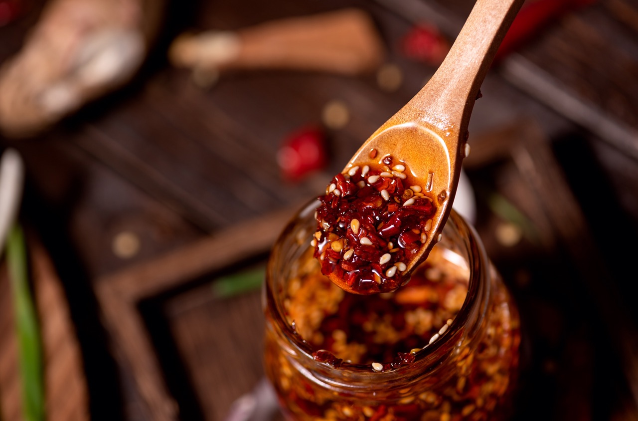 四川料理のハイライト「辛辣油」レシピイラスト10