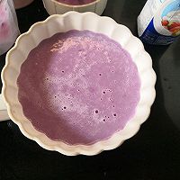 #2021创意料理组——创意“食”光#紫薯奶油奶昔的做法图解8