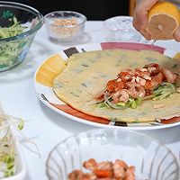 #LG御见美好食光#泰式加拿大北极虾蛋饼甜辣爽口的做法图解11