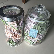 彩色面条