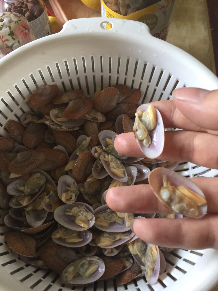 自然食材炒花甲（根本停不下来）的做法图解5