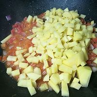 暖心的西红柿土豆浓汤的做法图解6