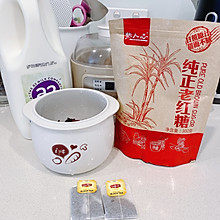 红糖茶底炖桃胶｜桃胶新吃法｜秋冬暖饮