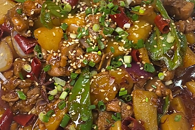 红味炒鸡
