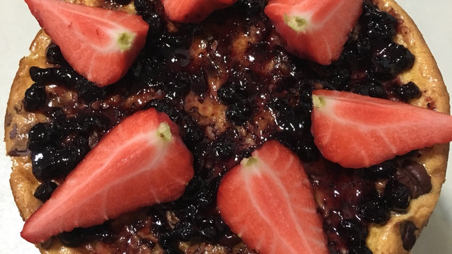 双莓重芝士蛋糕的做法