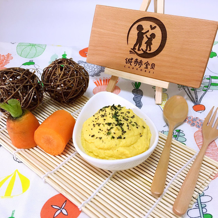 胡萝卜鸡肉泥的做法
