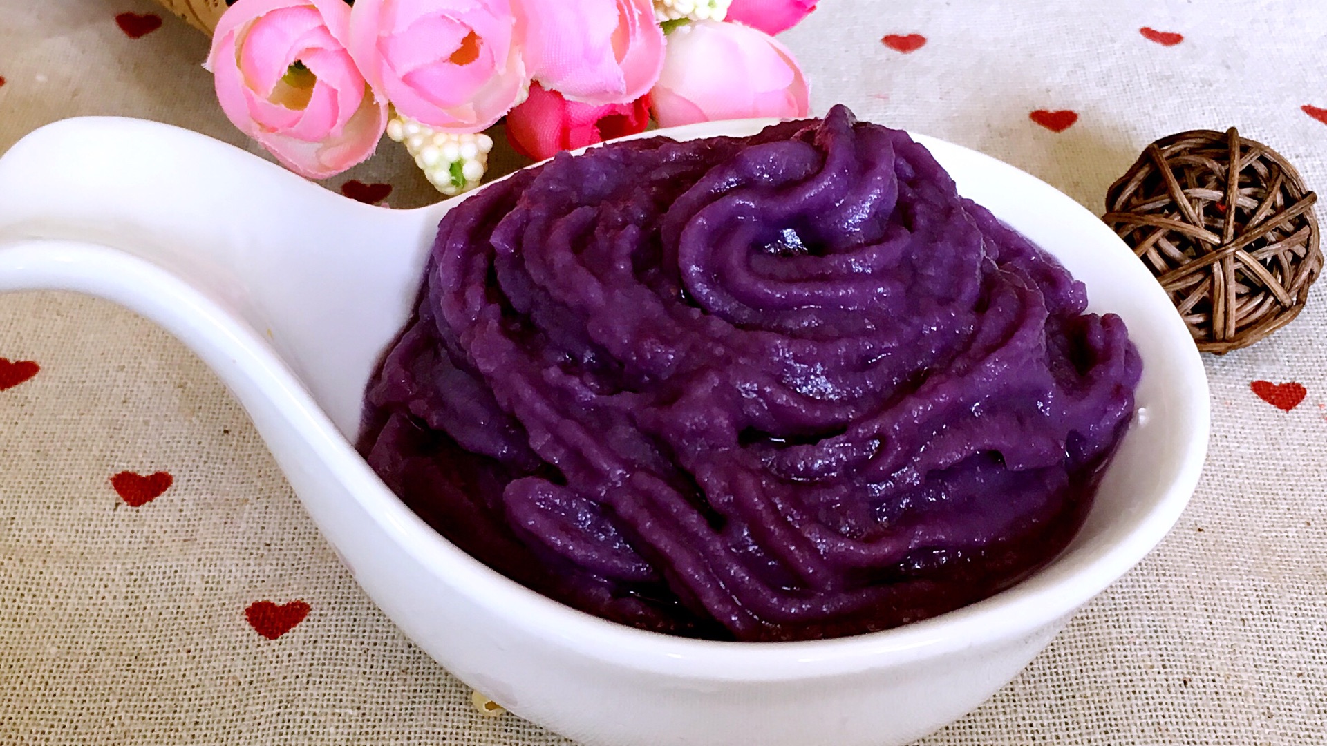 奶香紫薯馒头
