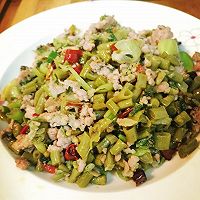 酸豆角肉泥的做法图解5