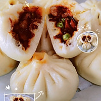 #夏日撩人滋味#香菇豌豆酱肉包的做法图解8