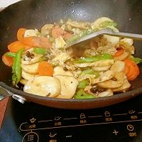 杏鲍菇豆豉炒鸡蛋的做法图解16