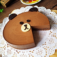 布朗熊&可妮兔（巧克力&酸奶慕斯蛋糕）的做法图解20