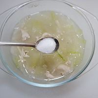 薏米冬瓜鸡丝汤的做法图解7