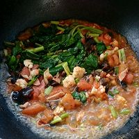 西红柿素汤面的做法图解4