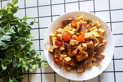 家常菜之白干炒腊肉