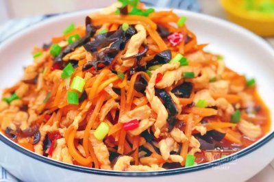 鱼香鸡丝