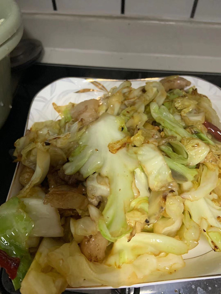 蚝油甘蓝！么，真香的做法