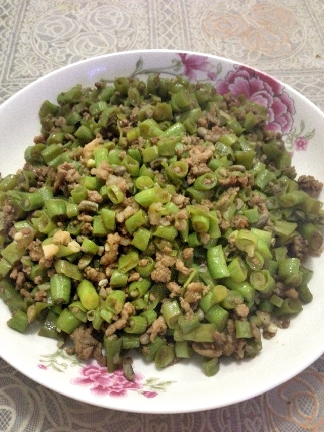 肉末豆角