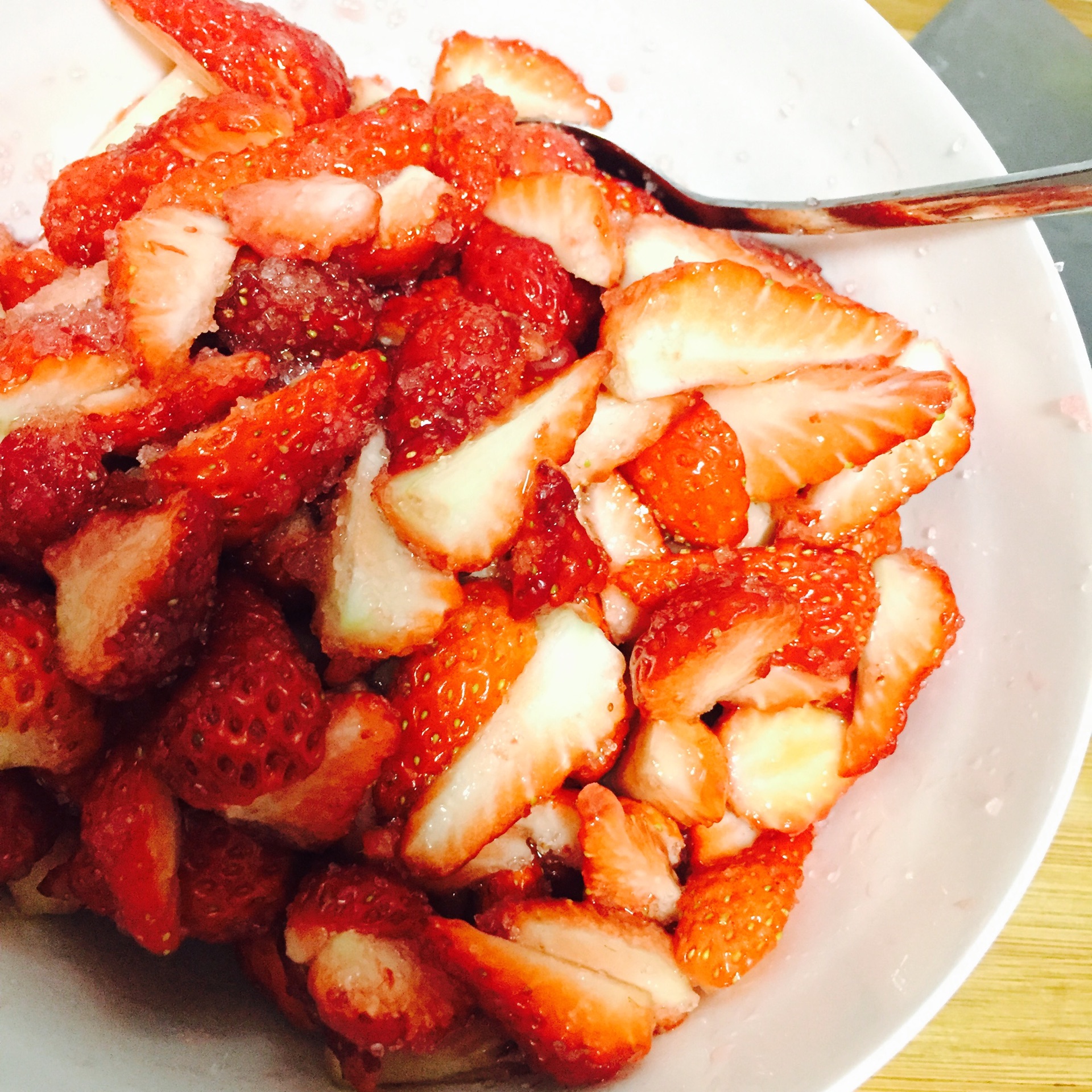 爱厨房的幸福之味: 草莓果酱（白糖） Strawberry Jam