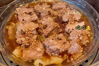 豉汁蒜泥蒸排骨