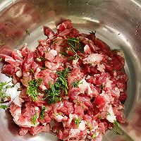 茴香猪肉烤饼（家庭烤箱版）的做法图解2