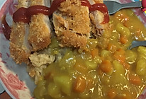 咖喱鸡排饭的做法