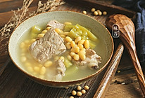 #炎夏消暑就吃「它」#苦瓜黄豆排骨汤的做法