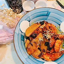 #中秋宴，名厨味#干锅虾