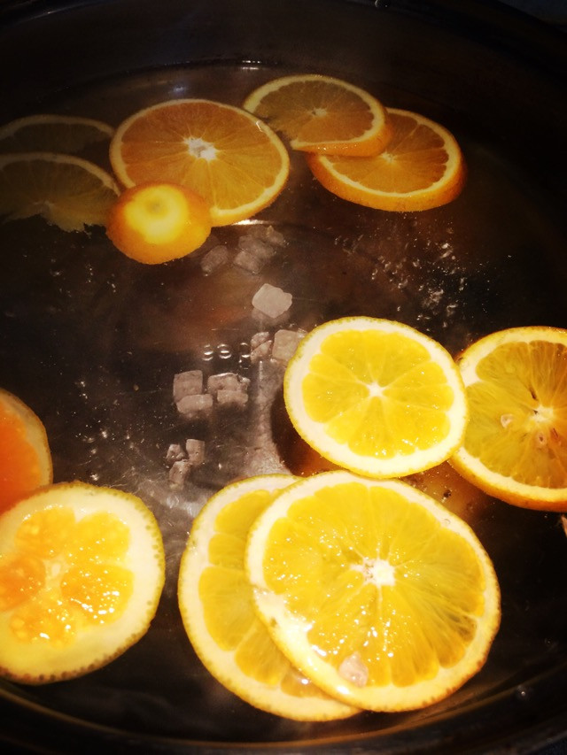 冰糖橙子甜汤的做法
