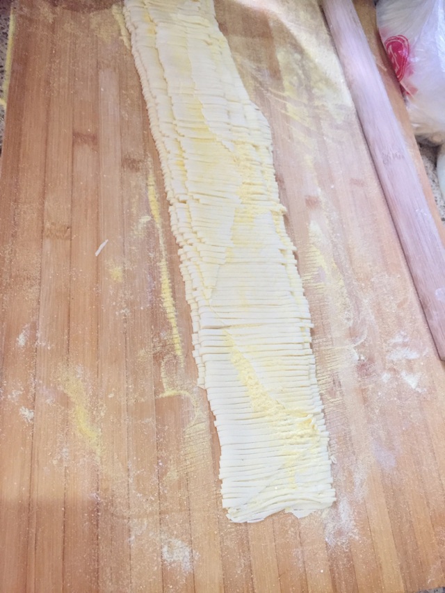 雪里蕻肉丁手擀面的做法图解8