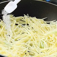 醋溜土豆丝（家庭简易版）的做法图解6