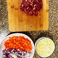 精品咖喱牛肉饭-快手饭的做法图解2