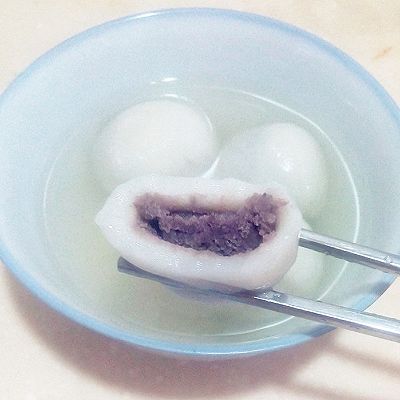 自制红豆沙汤圆