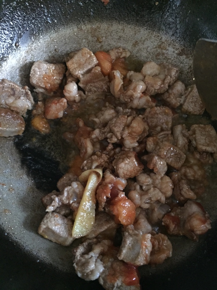陈皮牛腩汤的做法图解5