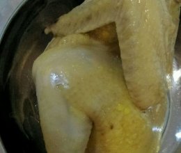 姜葱蒸鸡的做法