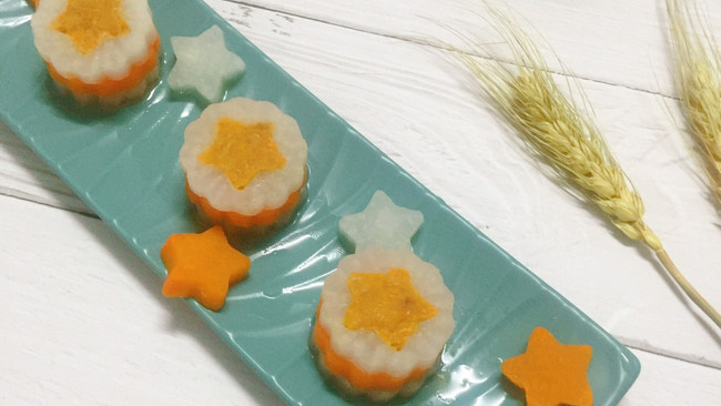 #麦子厨房#美食锅出品：双色萝卜酿肉的做法