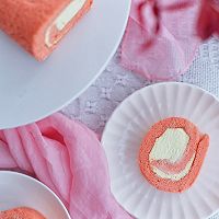 #“佳”节好滋味#红丝绒蛋糕卷的做法图解18