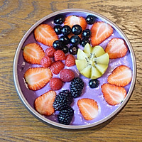 精致早餐：紫薯水果捞的做法图解6
