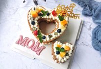 #感恩妈妈 爱与味蕾同行#给妈妈的蛋糕～爱心蛋糕的做法
