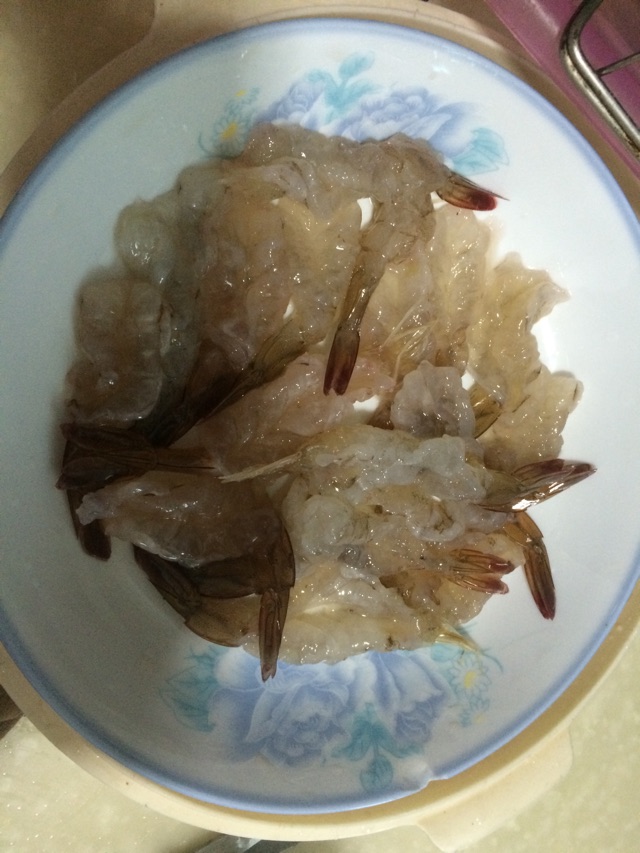 蒜蓉蒸虾的做法图解6
