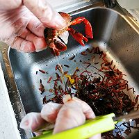 夏季美食：蒜泥小龙虾烧牛蛙的做法图解5