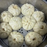 #李锦记X豆果 夏日轻食美味榜#牛肉香菇包的做法图解12
