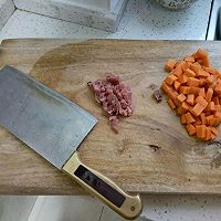 胡萝卜瘦肉粥的做法图解3