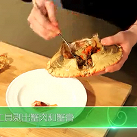 爱尔兰面包蟹：蟹粉豆腐的做法图解3
