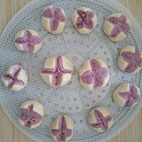 紫薯开花馒头的做法图解12