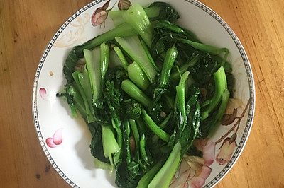 清炒油菜心