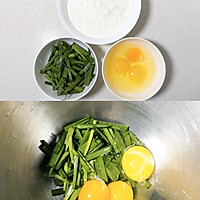 韭菜鸡蛋饼的做法图解1